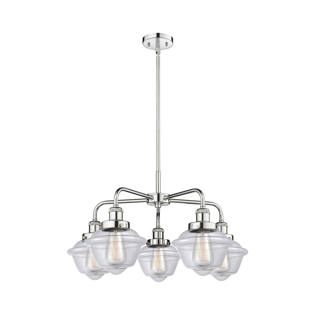 Innovations Downtown Urban 916-5CR-PC-G532 Chandelier Light - Polished Chrome