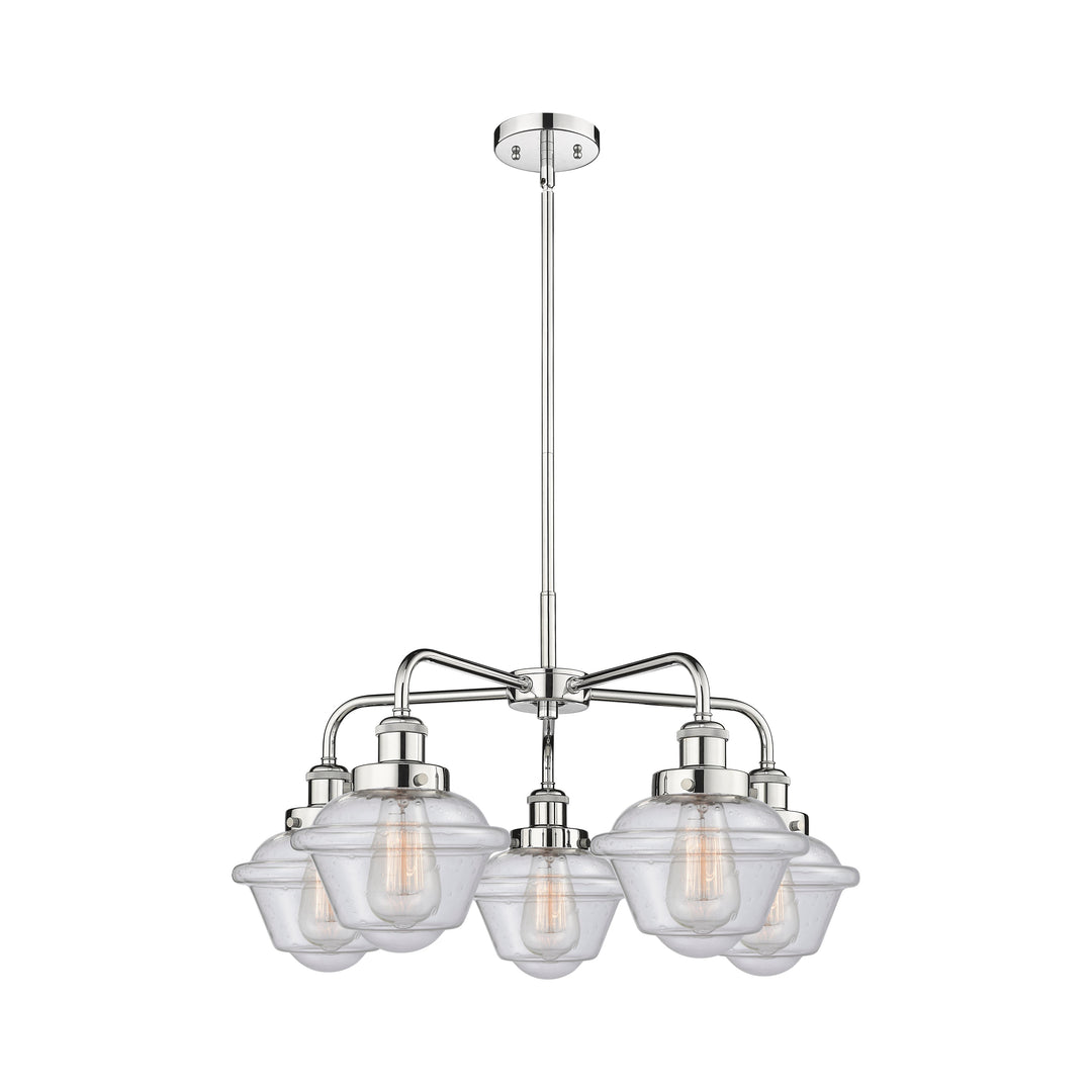 Innovations Downtown Urban 916-5CR-PC-G534 Chandelier Light - Polished Chrome