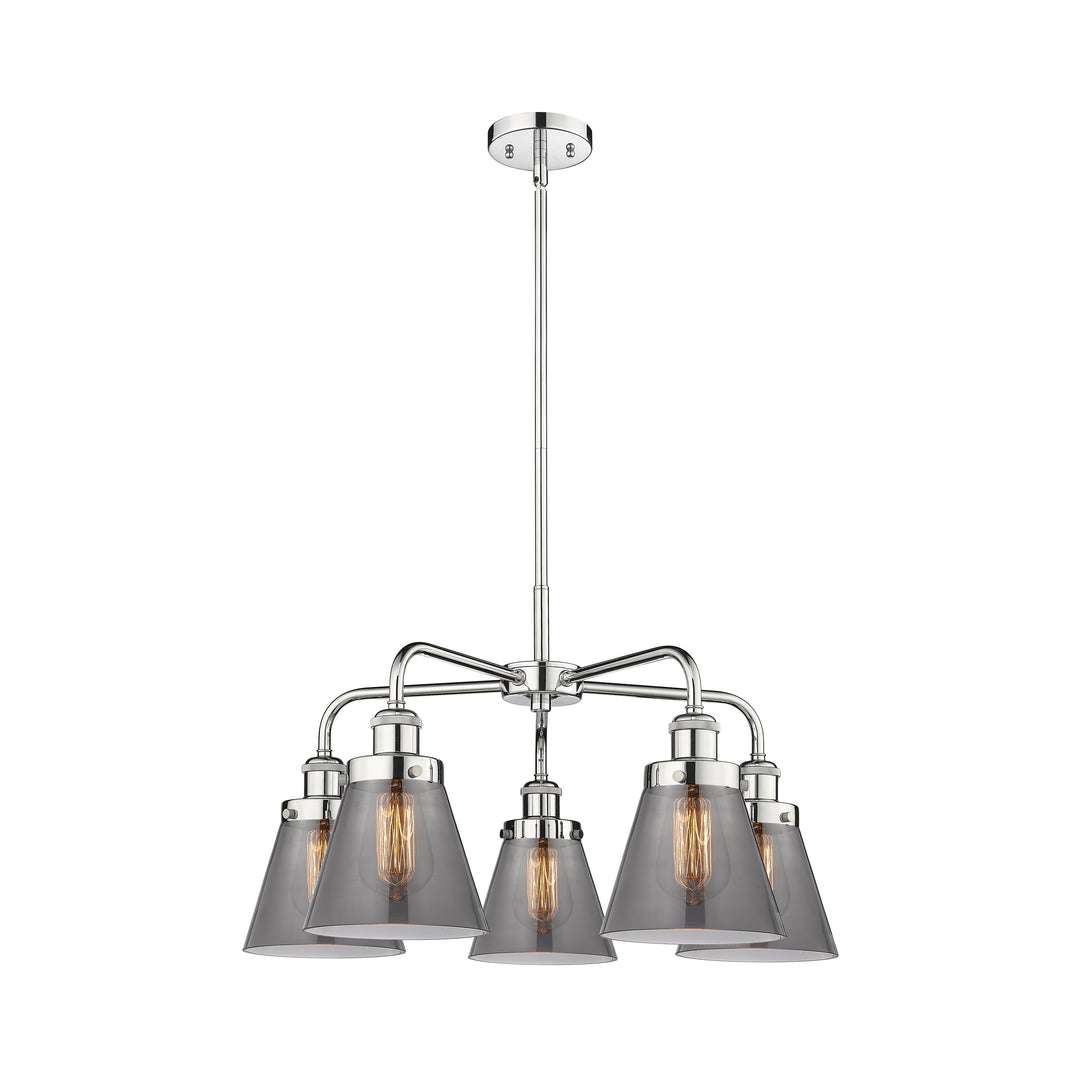 Innovations Downtown Urban 916-5CR-PC-G63 Chandelier Light - Polished Chrome