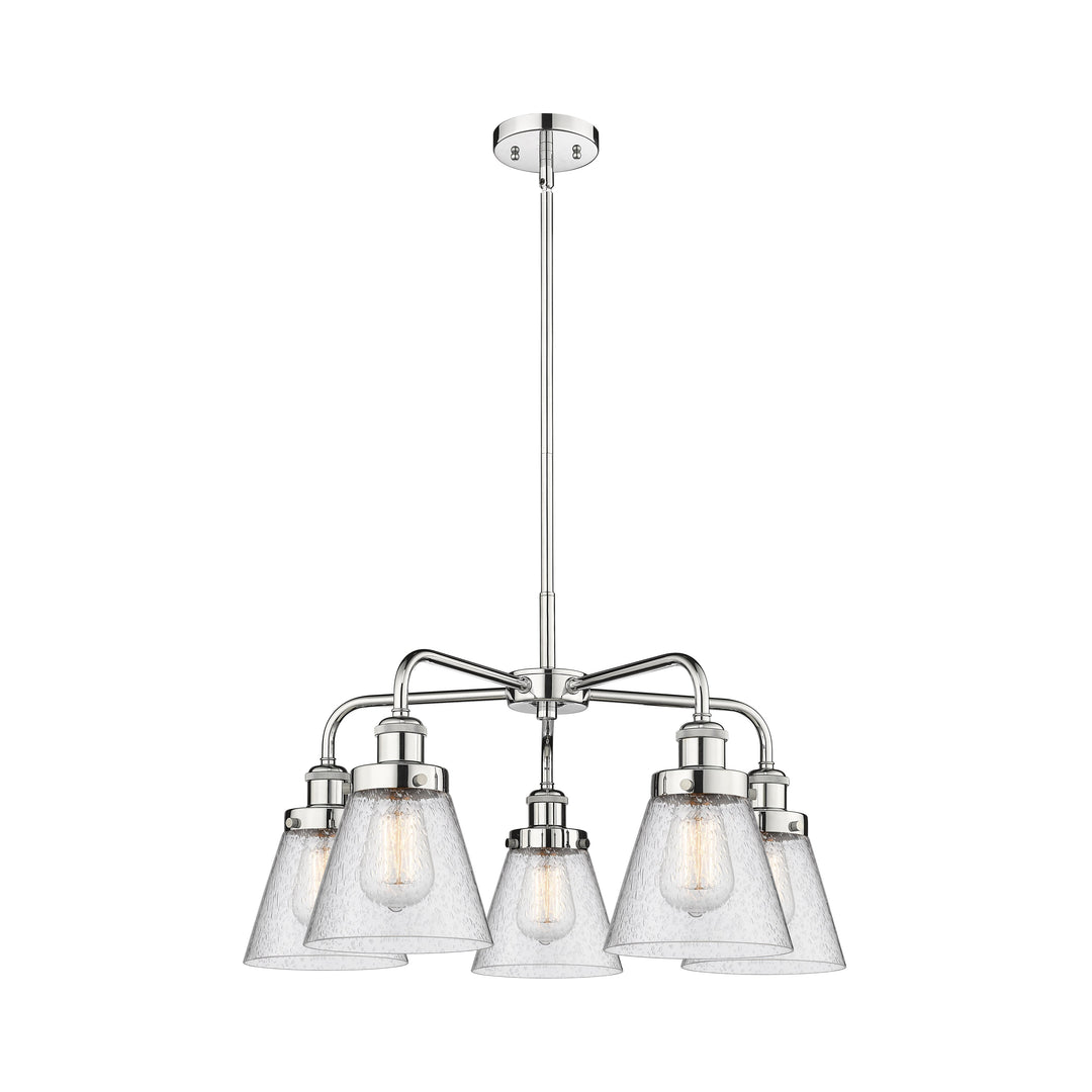 Innovations Downtown Urban 916-5CR-PC-G64 Chandelier Light - Polished Chrome