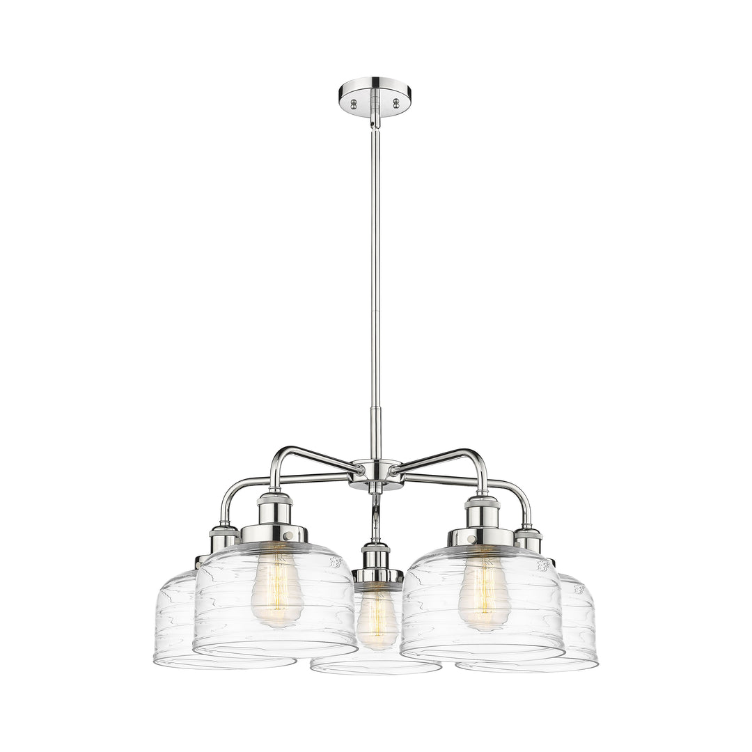 Innovations Downtown Urban 916-5CR-PC-G713 Chandelier Light - Polished Chrome