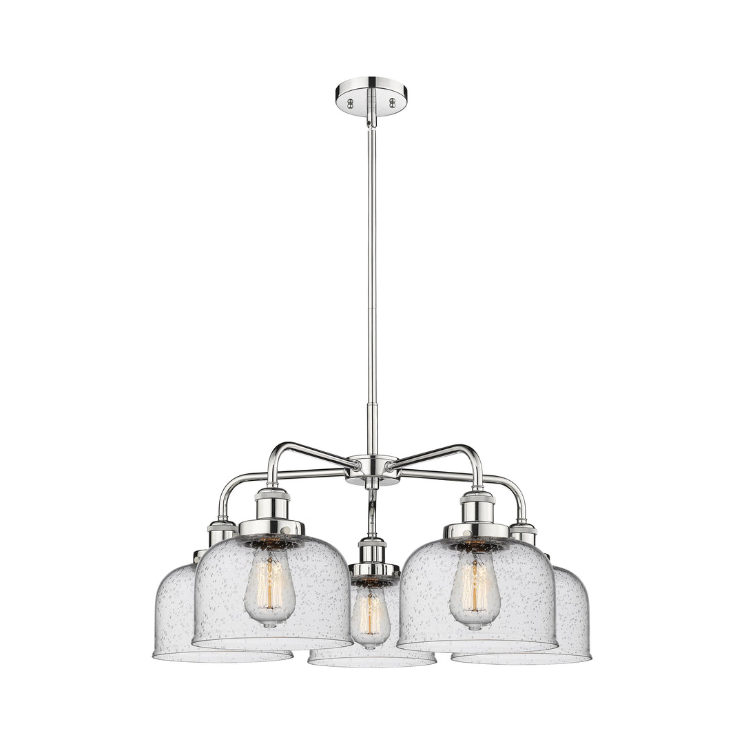 Innovations Downtown Urban 916-5CR-PC-G74 Chandelier Light - Polished Chrome