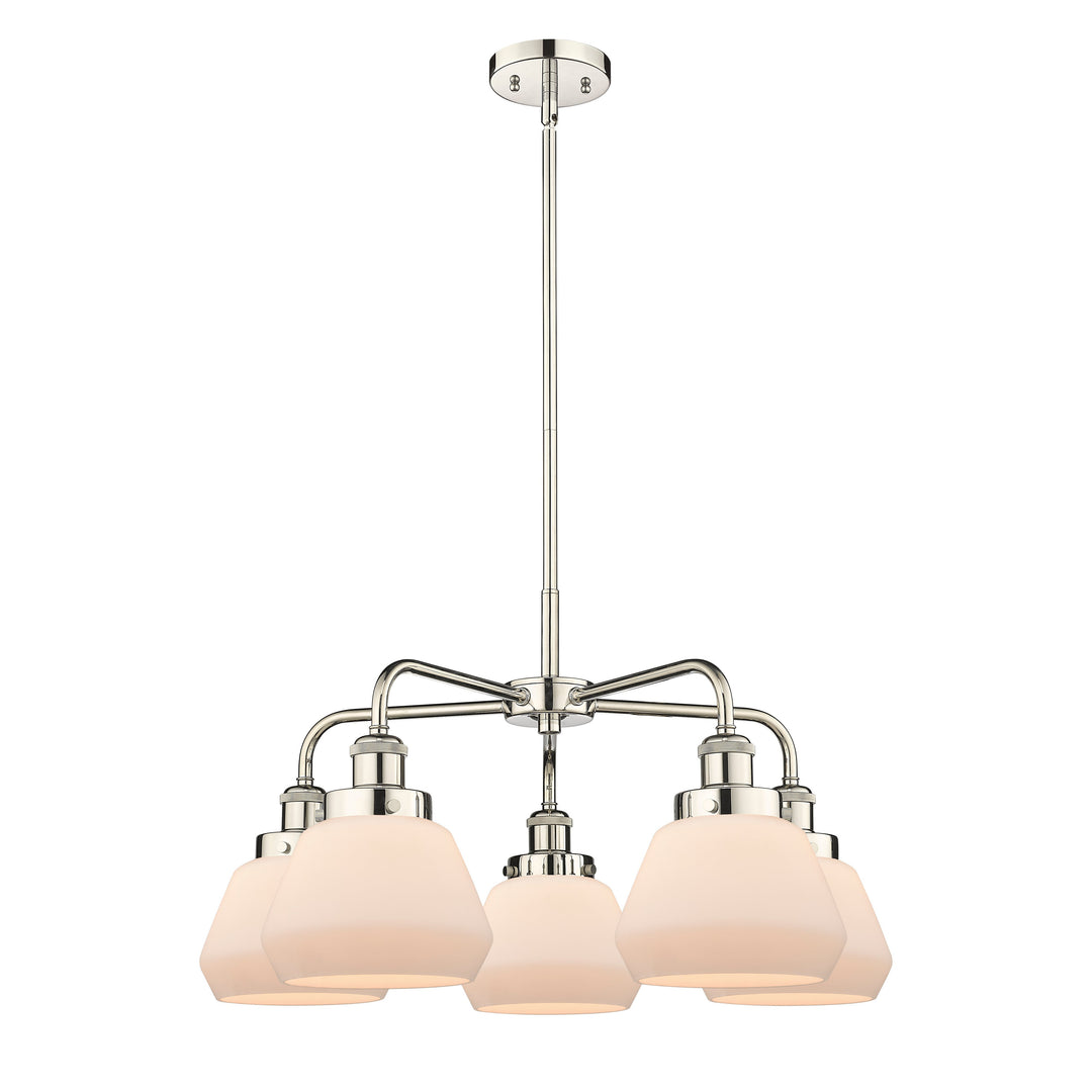 Innovations Downtown Urban 916-5CR-PN-G171 Chandelier Light - Polished Nickel