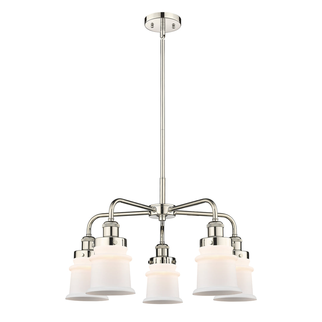 Innovations Downtown Urban 916-5CR-PN-G181S Chandelier Light - Polished Nickel