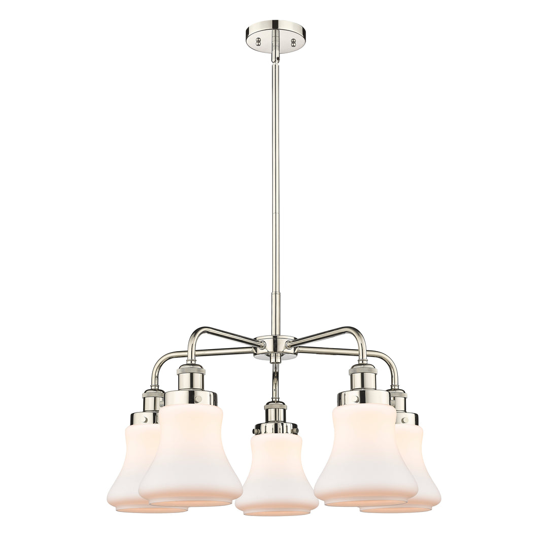 Innovations Downtown Urban 916-5CR-PN-G191 Chandelier Light - Polished Nickel