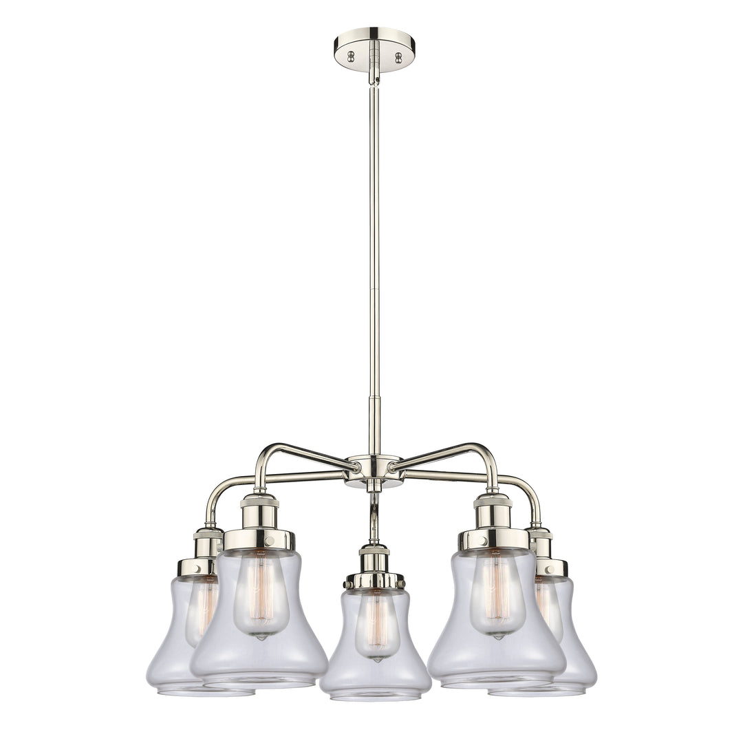 Innovations Downtown Urban 916-5CR-PN-G192 Chandelier Light - Polished Nickel