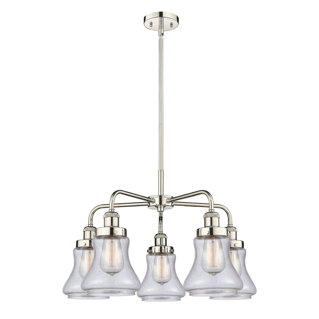 Innovations Downtown Urban 916-5CR-PN-G194 Chandelier Light - Polished Nickel