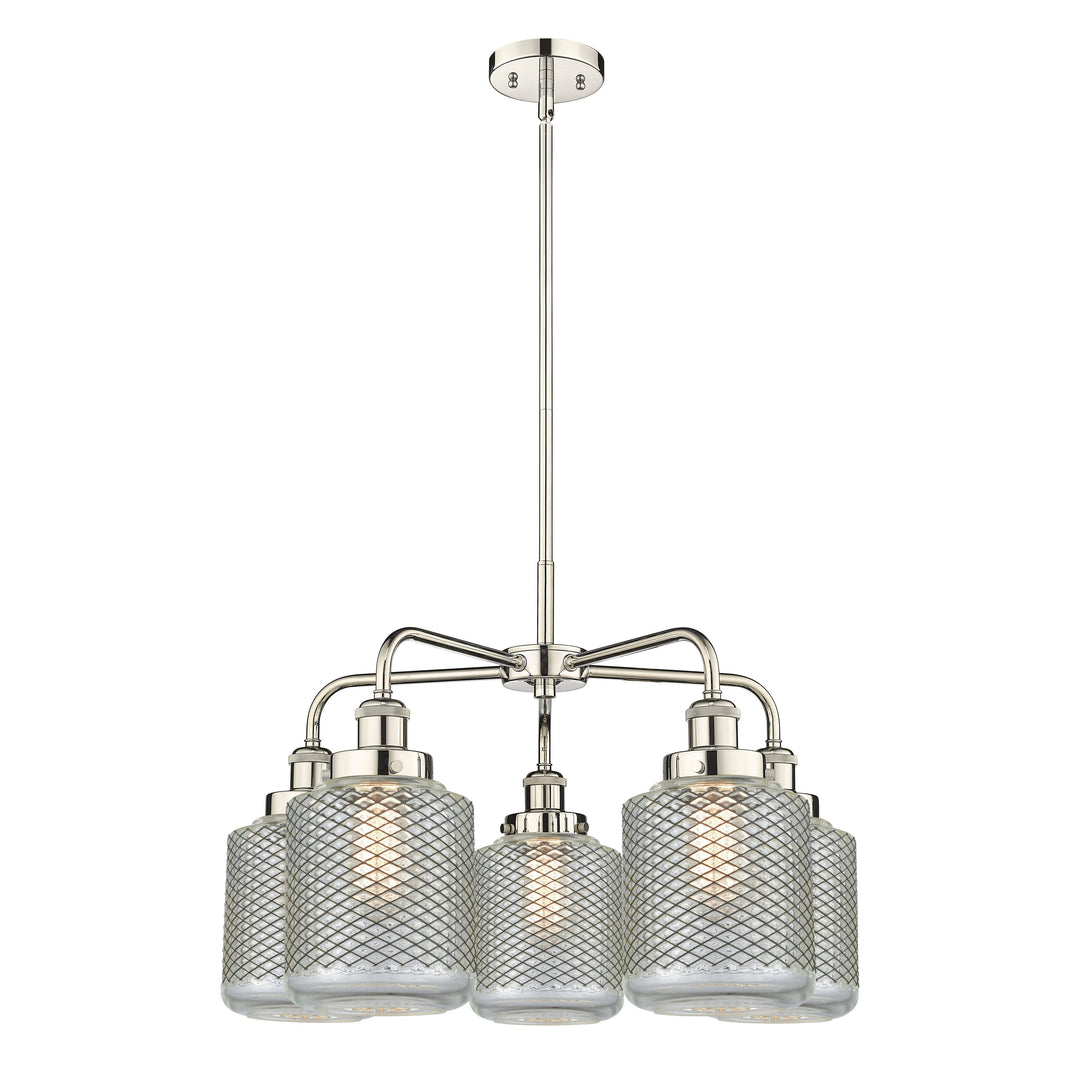 Innovations Downtown Urban 916-5CR-PN-G262 Chandelier Light - Polished Nickel