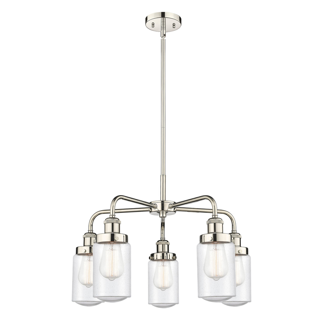 Innovations Downtown Urban 916-5CR-PN-G314 Chandelier Light - Polished Nickel