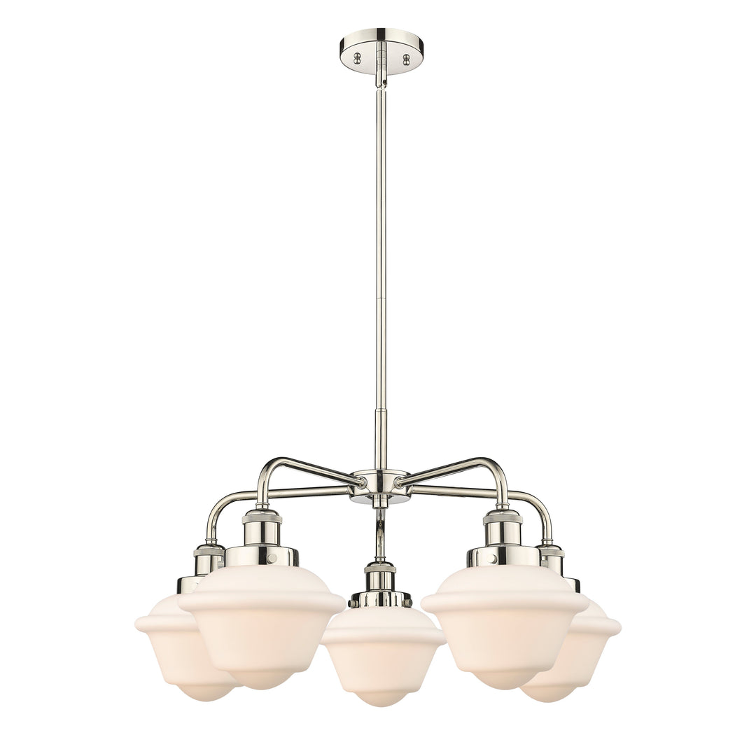 Innovations Downtown Urban 916-5CR-PN-G531 Chandelier Light - Polished Nickel