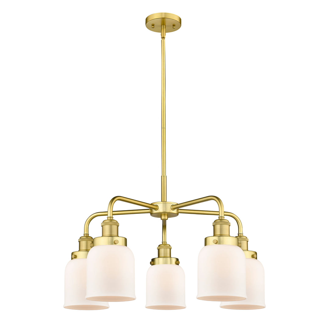 Innovations Downtown Urban 916-5CR-SG-G51 Chandelier Light - Satin Gold