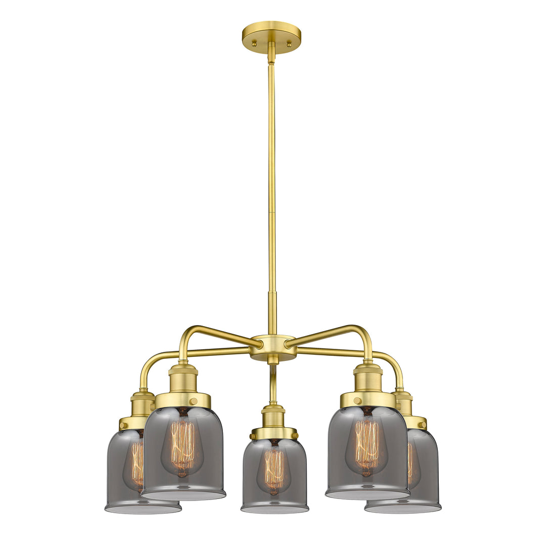 Innovations Downtown Urban 916-5CR-SG-G53 Chandelier Light - Satin Gold