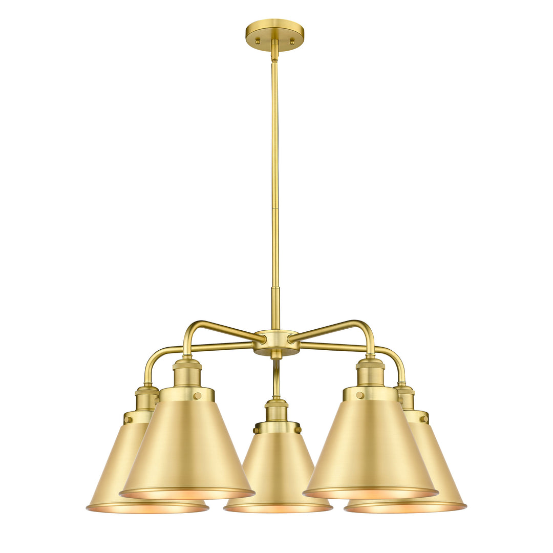 Innovations Downtown Urban 916-5CR-SG-M13-SG Chandelier Light - Satin Gold