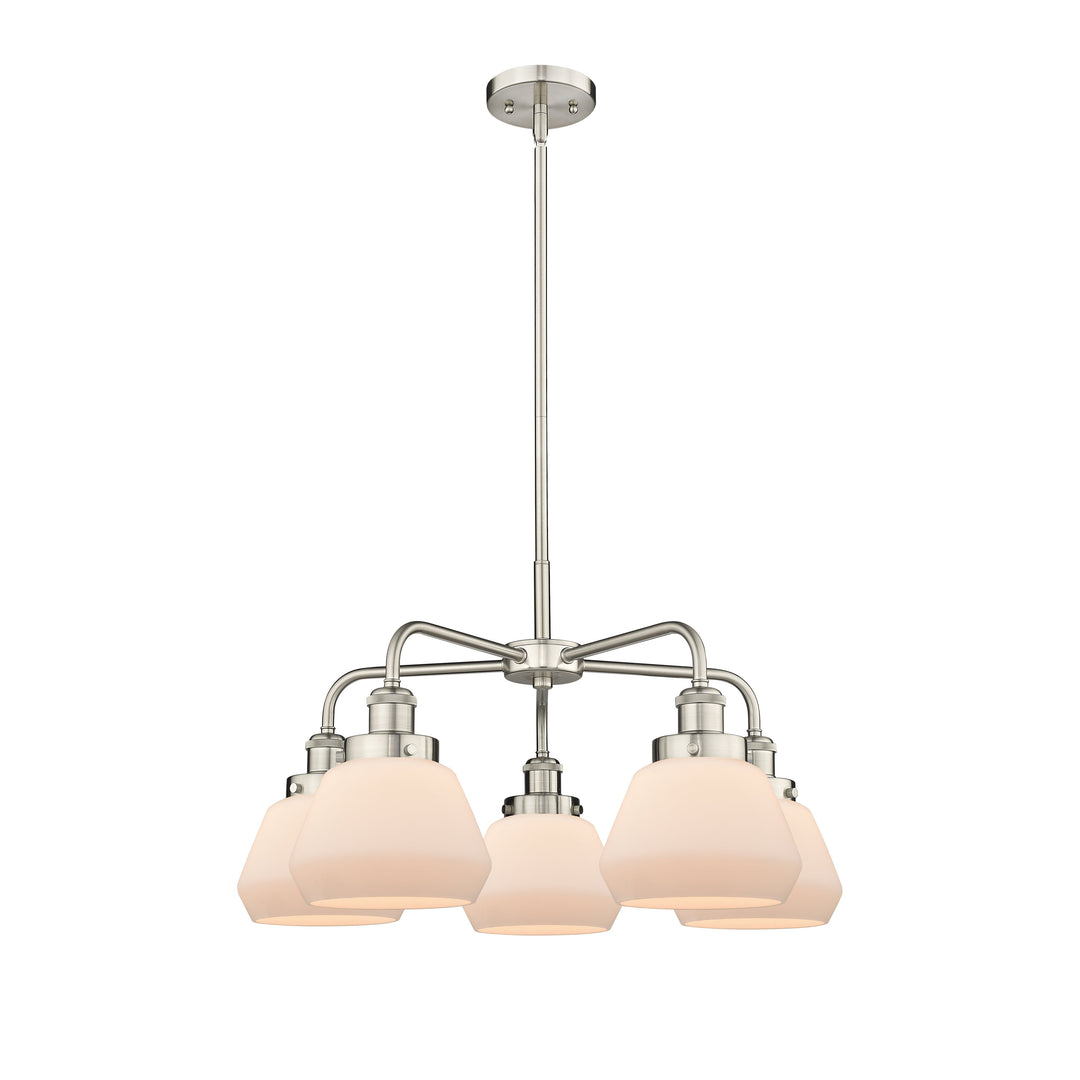 Innovations Downtown Urban 916-5CR-SN-G171 Chandelier Light - Satin Nickel