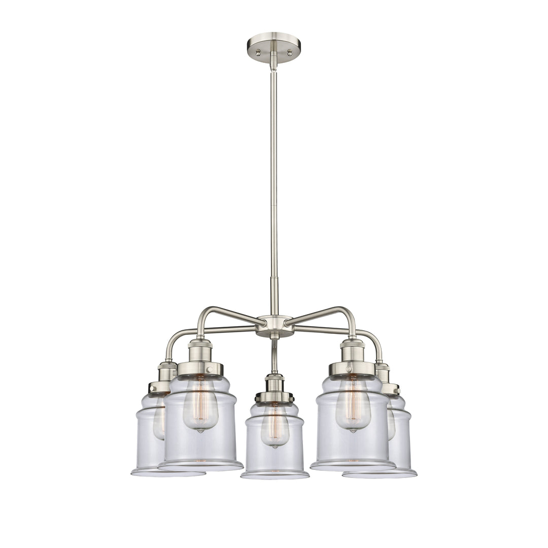 Innovations Downtown Urban 916-5CR-SN-G182 Chandelier Light - Satin Nickel