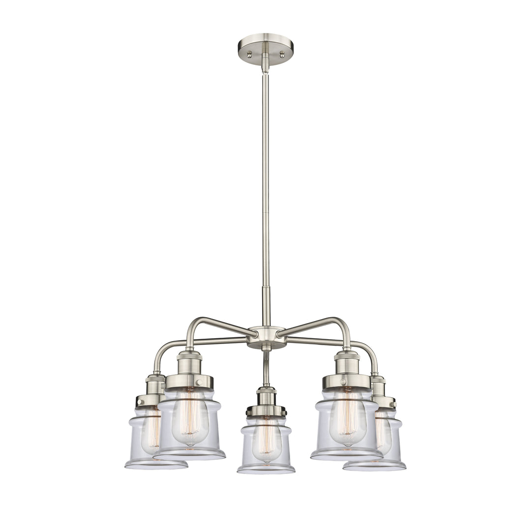 Innovations Downtown Urban 916-5CR-SN-G182S Chandelier Light - Satin Nickel