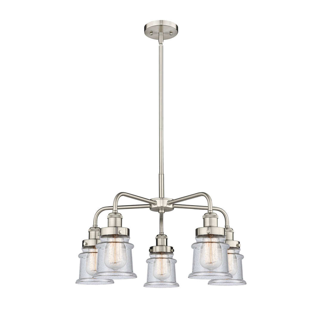 Innovations Downtown Urban 916-5CR-SN-G184S Chandelier Light - Satin Nickel