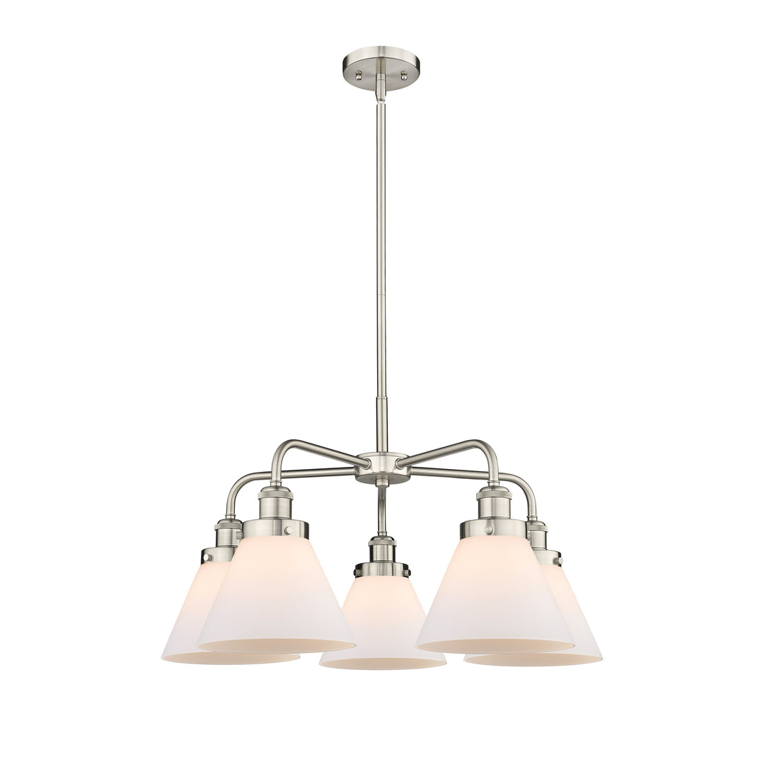 Innovations Downtown Urban 916-5CR-SN-G41 Chandelier Light - Satin Nickel