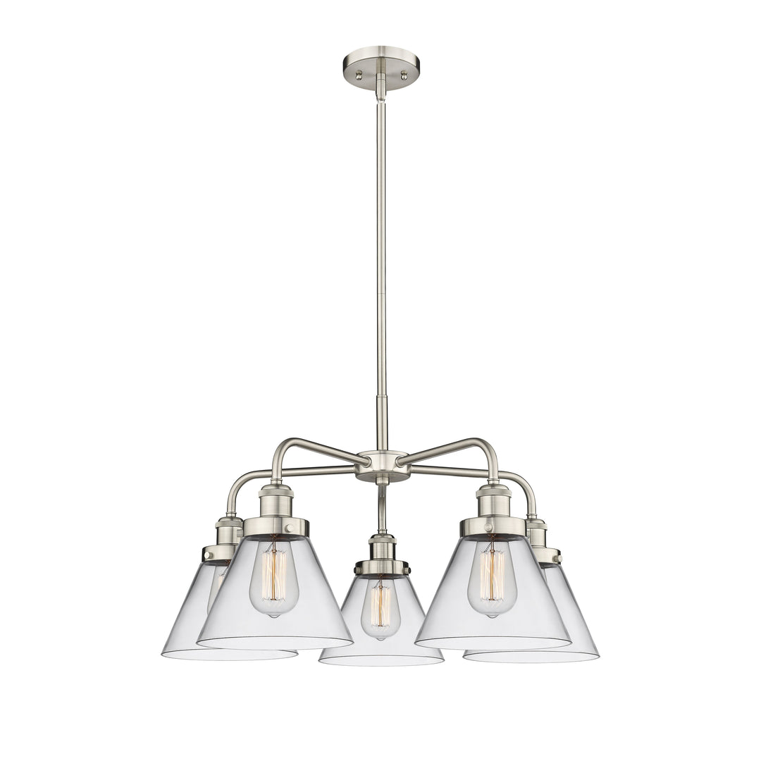 Innovations Downtown Urban 916-5CR-SN-G42 Chandelier Light - Satin Nickel