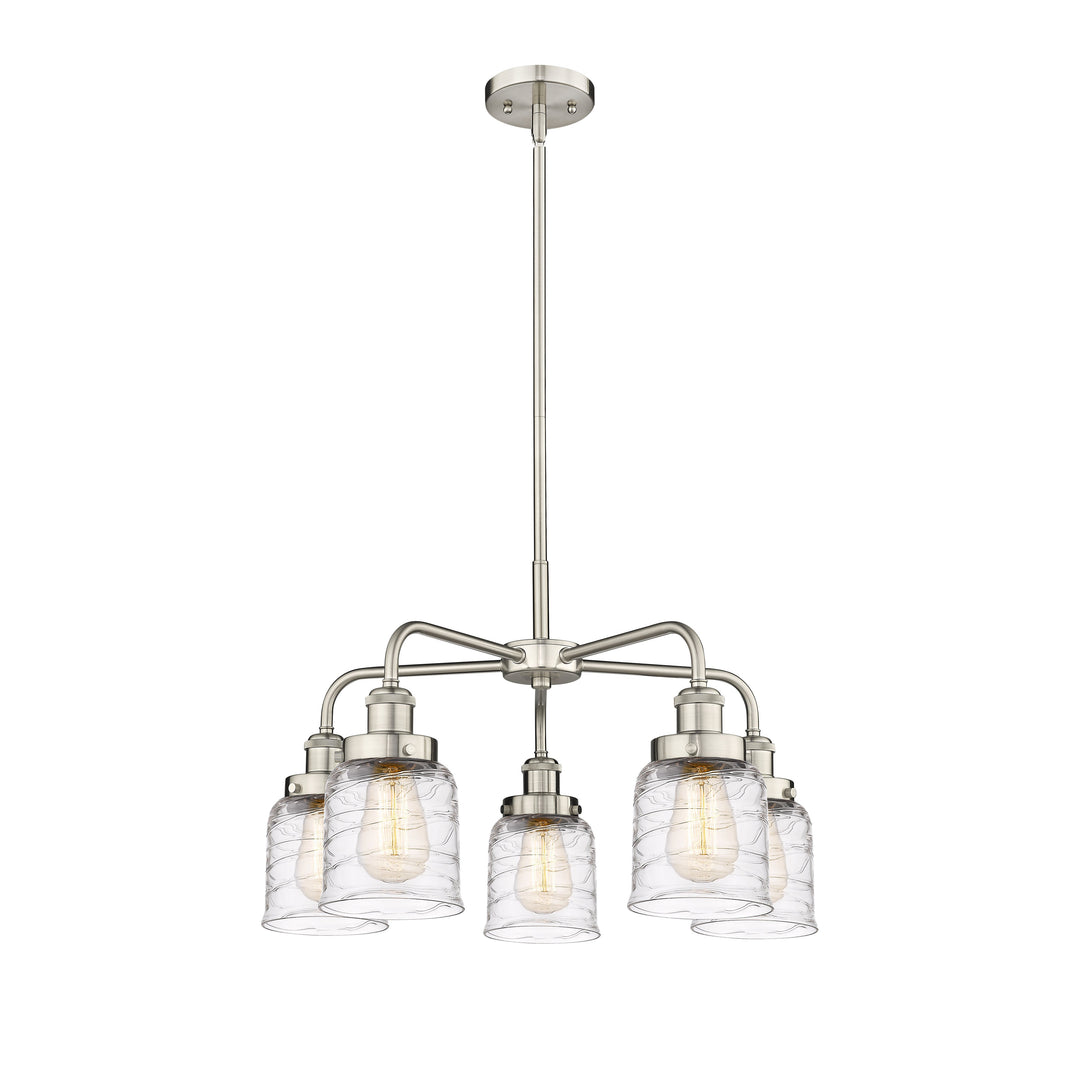 Innovations Downtown Urban 916-5CR-SN-G513 Chandelier Light - Satin Nickel