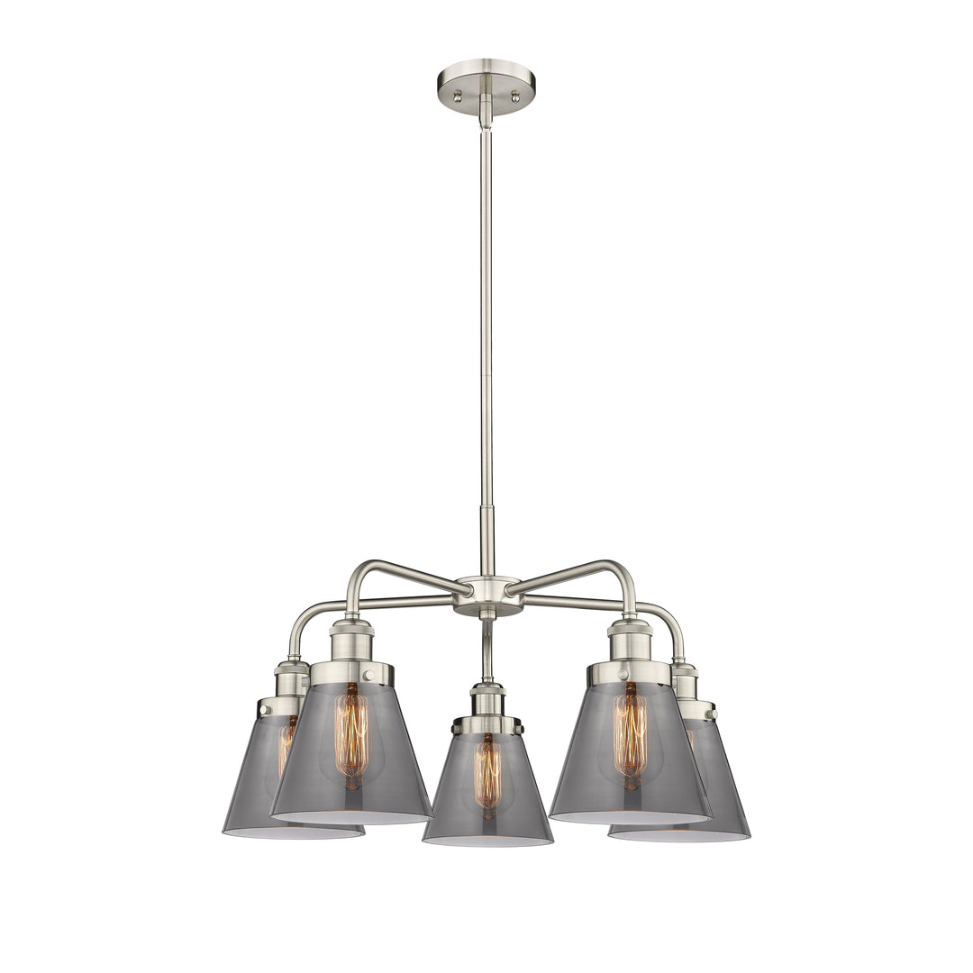 Innovations Downtown Urban 916-5CR-SN-G63 Chandelier Light - Satin Nickel