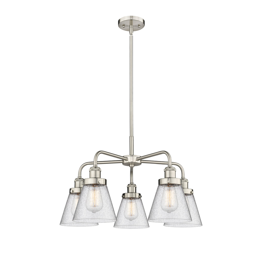 Innovations Downtown Urban 916-5CR-SN-G64 Chandelier Light - Satin Nickel