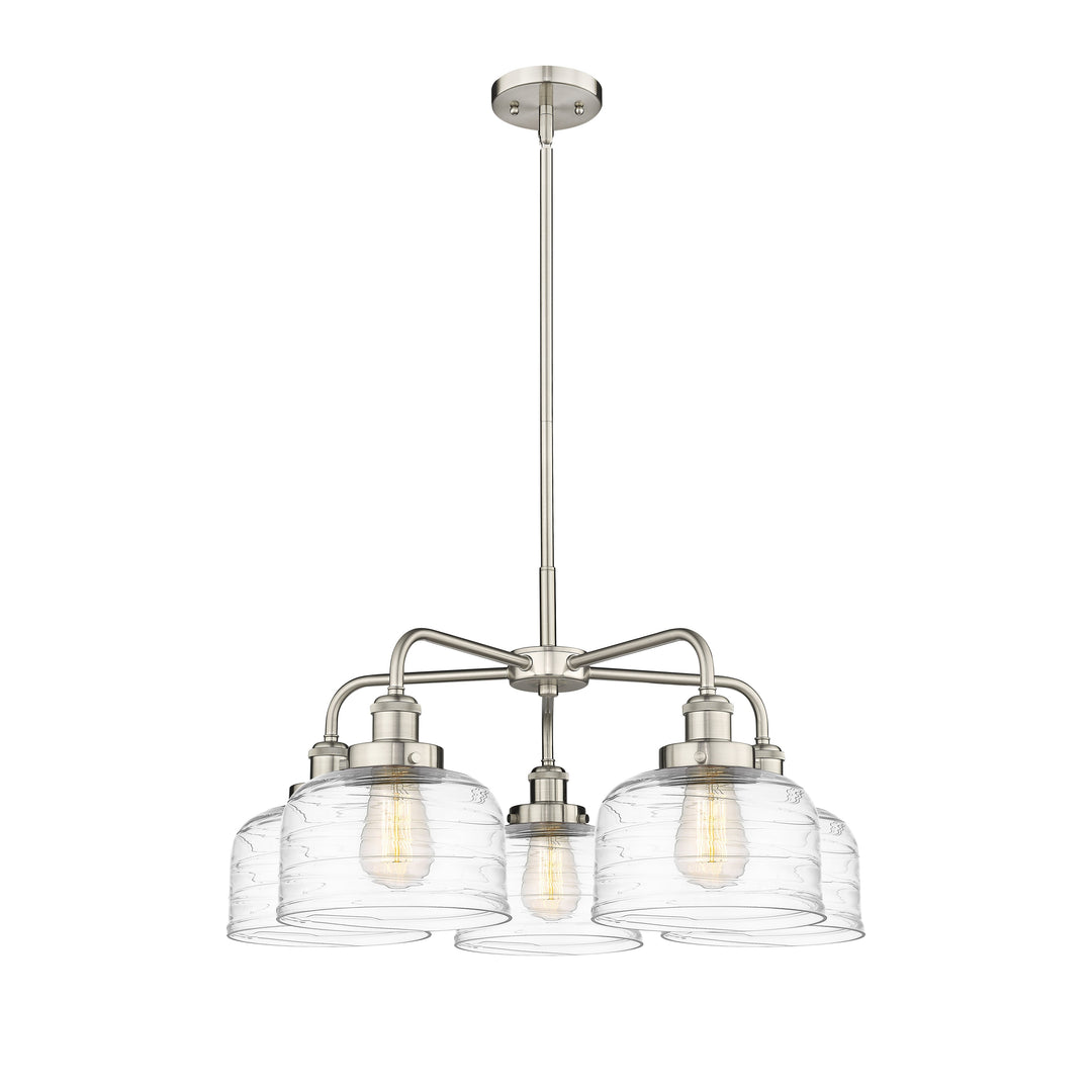 Innovations Downtown Urban 916-5CR-SN-G713 Chandelier Light - Satin Nickel