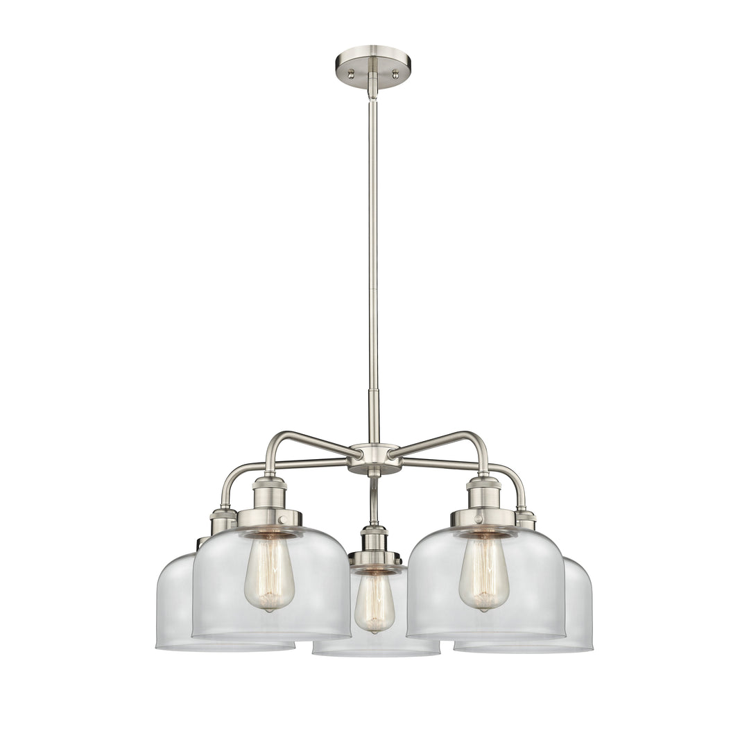 Innovations Downtown Urban 916-5CR-SN-G72 Chandelier Light - Satin Nickel