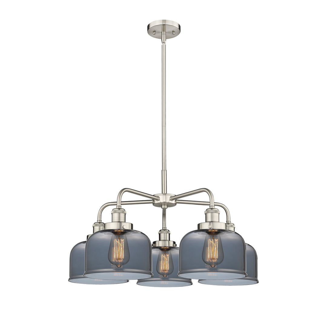 Innovations Downtown Urban 916-5CR-SN-G73 Chandelier Light - Satin Nickel