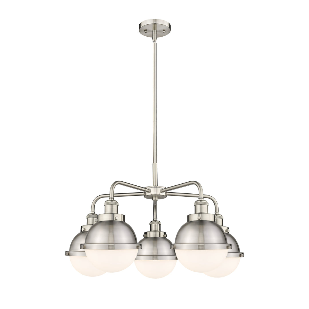 Innovations Downtown Urban 916-5CR-SN-HFS-61-SN Chandelier Light - Satin Nickel