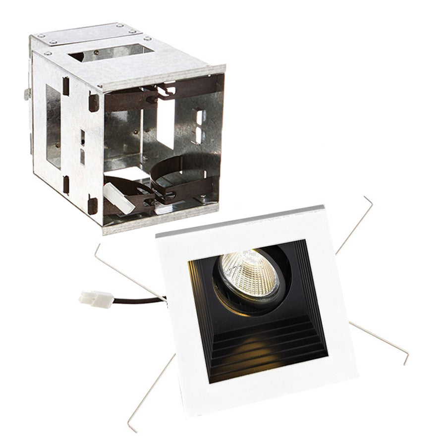 Wac Lighting MT-3LD111R-W940-BK  Mini Led Multiple Spots Recessed Light Black
