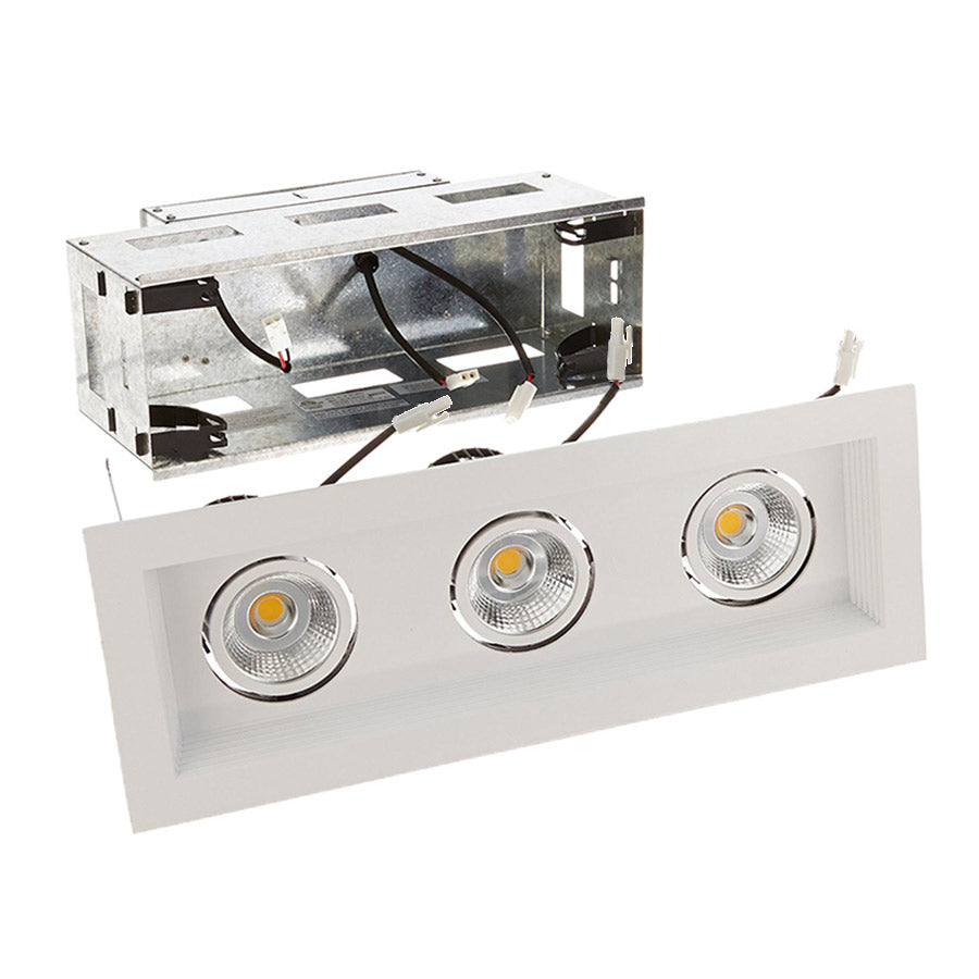 Wac Lighting MT-3LD311R-F935-WT  Mini Led Multiple Spots Recessed Light White