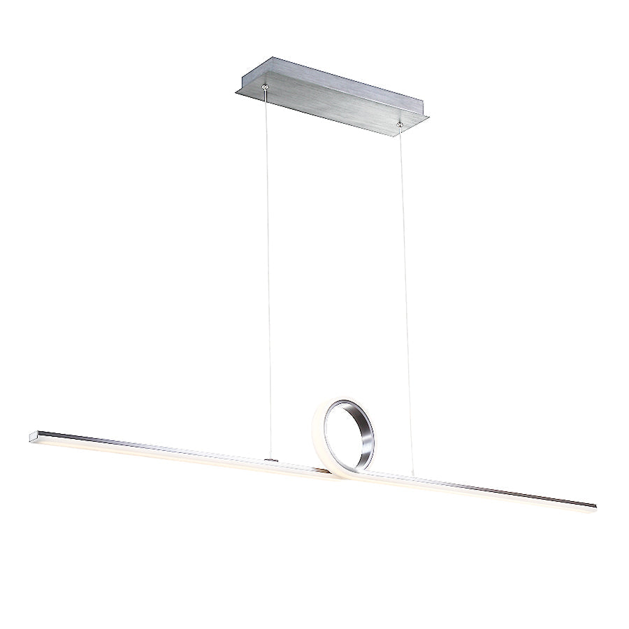 WAC Loophole PD-23852-AL Pendant Light - Brushed Aluminum