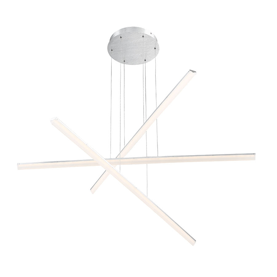 WAC Stack PD-29803-AL Chandelier Light - Brushed Aluminum