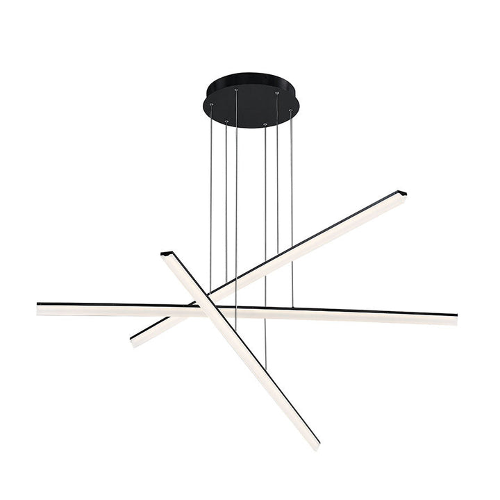 WAC Stack PD-29803-BK Chandelier Light - Black
