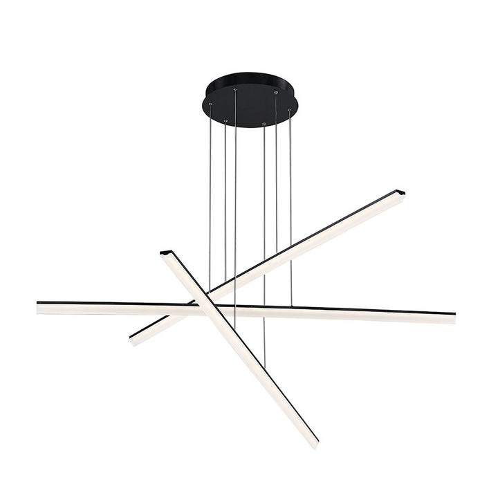 WAC Stack PD-29803-BK Chandelier Light - Black