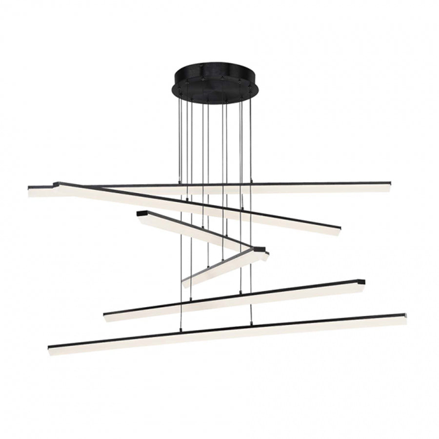 WAC Stack PD-29806-BK Chandelier Light - Black