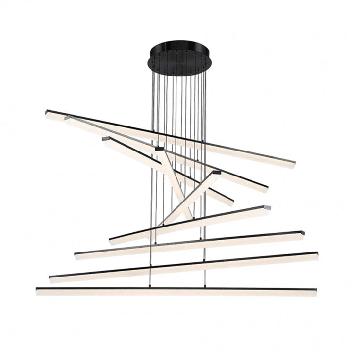 WAC Stack PD-29809-BK Chandelier Light - Black