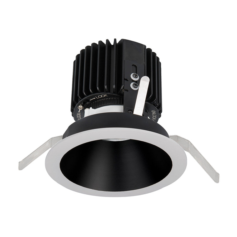 Wac Lighting R4RD2T-W927-BKWT  Volta Recessed Light Black/White