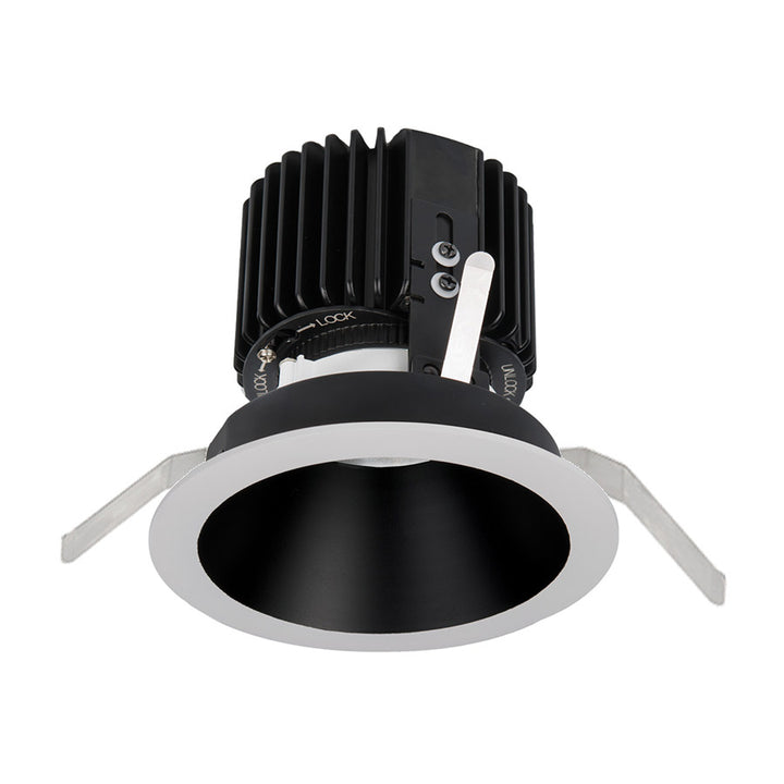 Wac Lighting R4RD2T-W927-BKWT  Volta Recessed Light Black/White