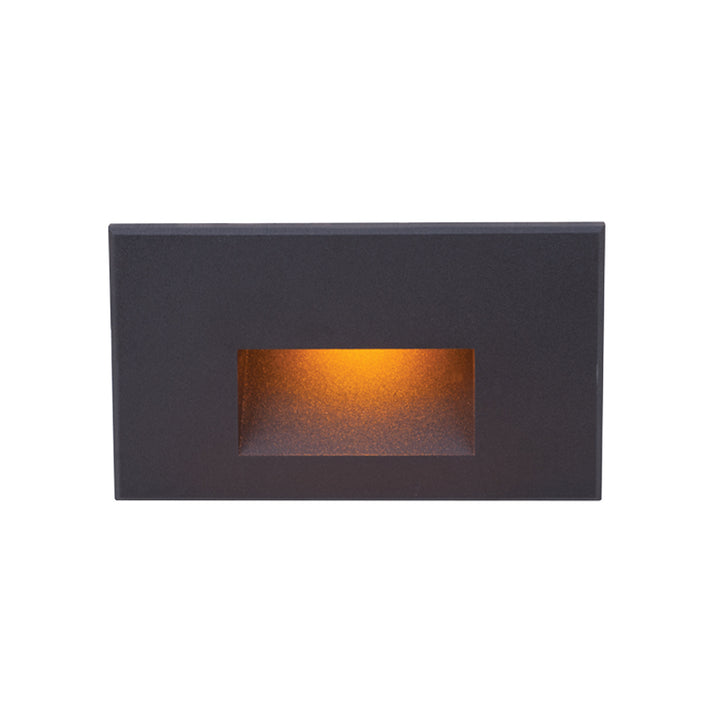 Wac Lighting WL-LED100-AM-BK  Ledme Step And Wall Lights Landscape Light Black On Aluminum