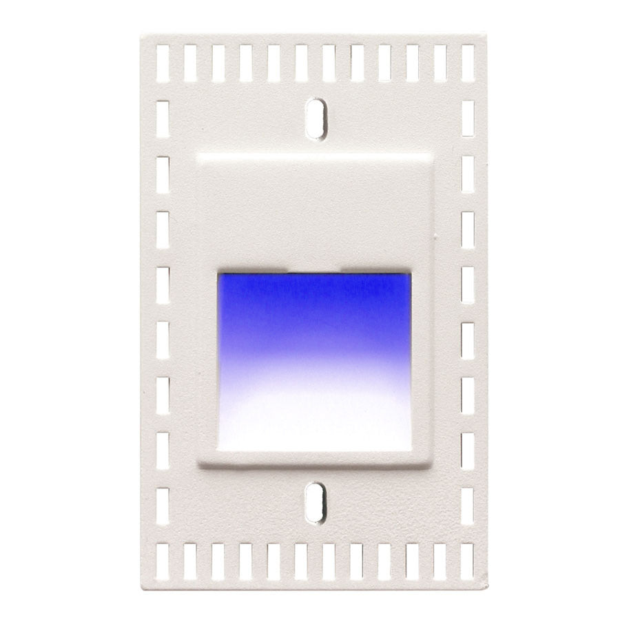 Wac Lighting WL-LED200TR-BL-WT  Ledme Step And Wall Lights Landscape Light White On Aluminum