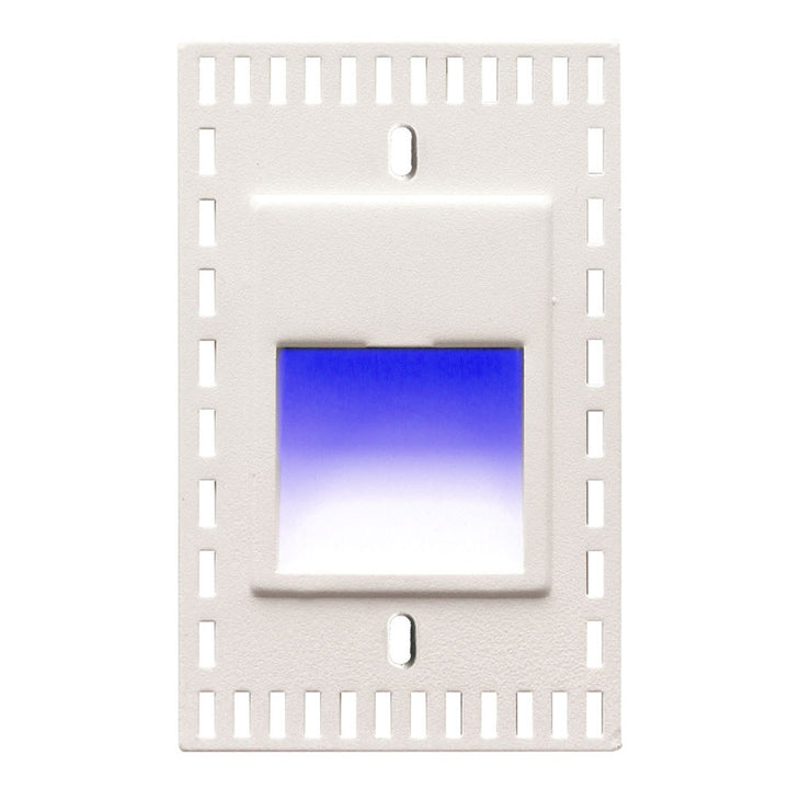 Wac Lighting WL-LED200TR-BL-WT  Ledme Step And Wall Lights Landscape Light White On Aluminum