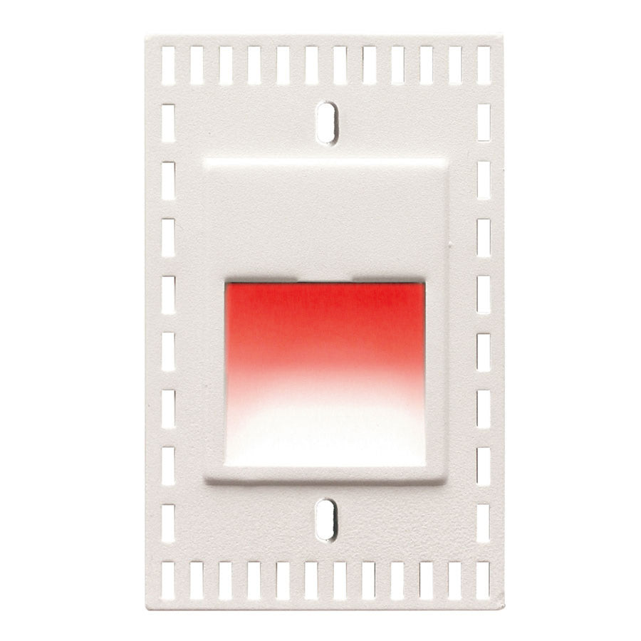 Wac Lighting WL-LED200TR-RD-WT  Ledme Step And Wall Lights Landscape Light White On Aluminum