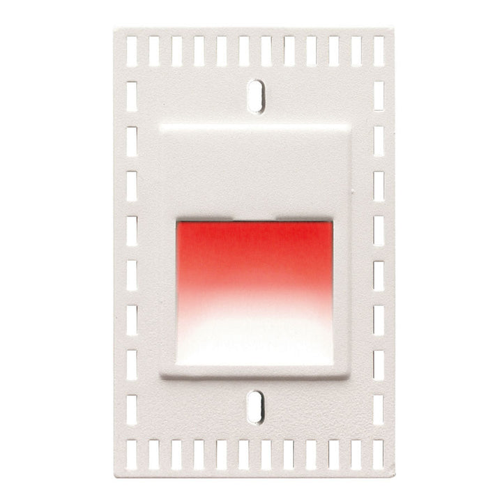 Wac Lighting WL-LED200TR-RD-WT  Ledme Step And Wall Lights Landscape Light White On Aluminum