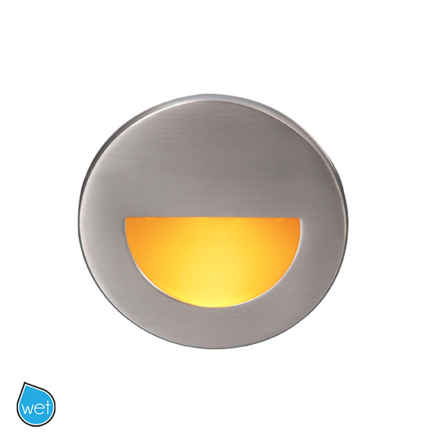 Wac Lighting WL-LED300-AM-BN  Ledme Step And Wall Lights Modern Landscape Light Brushed Nickel