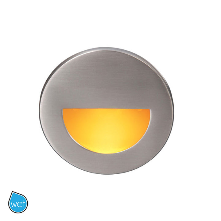 Wac Lighting WL-LED300-AM-BN  Ledme Step And Wall Lights Modern Landscape Light Brushed Nickel