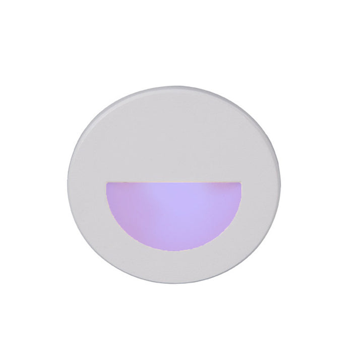 Wac Lighting WL-LED300-BL-WT Modern Ledme Step And Wall Lights Landscape Light White On Aluminum