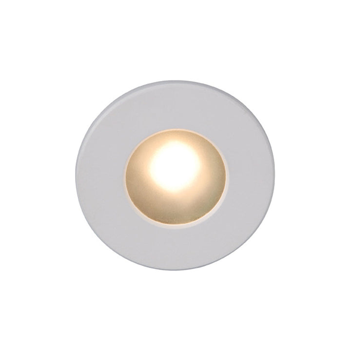 Wac Lighting WL-LED310-AM-WT Modern Ledme Step And Wall Lights Landscape Light White On Aluminum