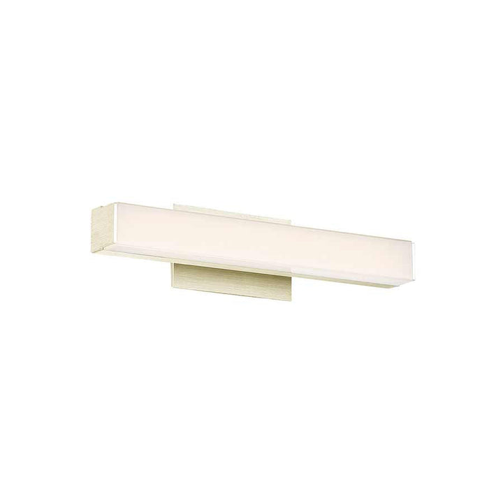 WAC Brink WS-77612-30-BR Bath Vanity Light 3 in. wide - Brushed Brass
